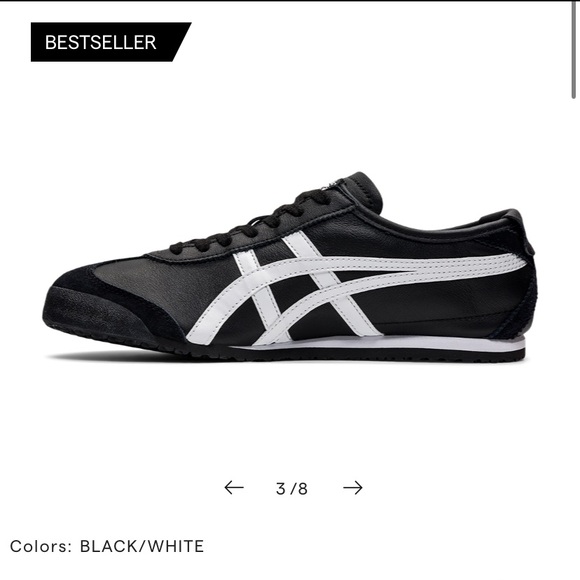 Onitsuka Tiger Mexico 66 Black Sneaker - Picture 2 of 8
